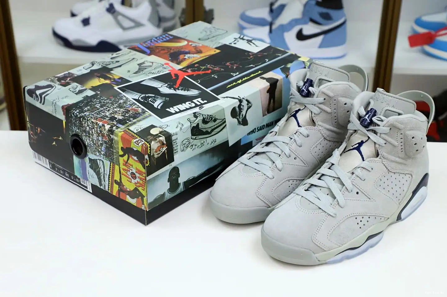 “GEORGETOWN” AIR Kimikick JORDAN 6 0719